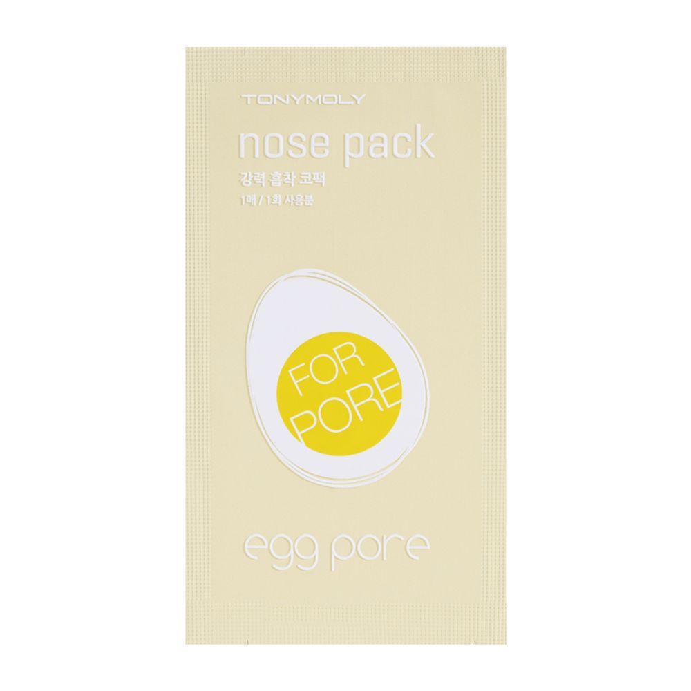 Полоски от черных точек Tony Moly Egg Pore Nose Pack Package